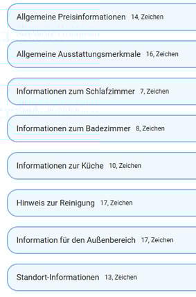 Unterkunft - Beschreibungstexte11