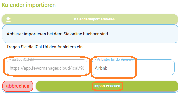 Unterkunft - iCal Airbnb5